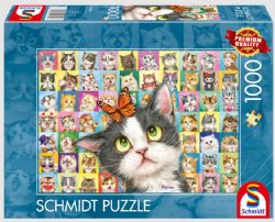 SCHMIDT CASSE-TÊTE 1000 PIÈCES - MIMIQUE DE CHAT #59759